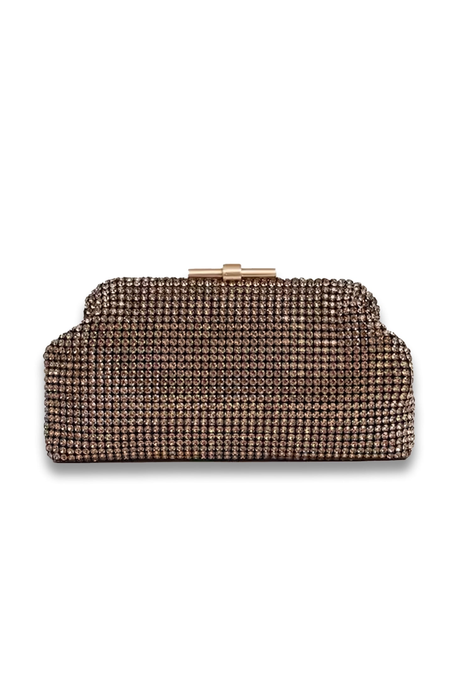Adaline Embellished Clutch Bag in Gold
