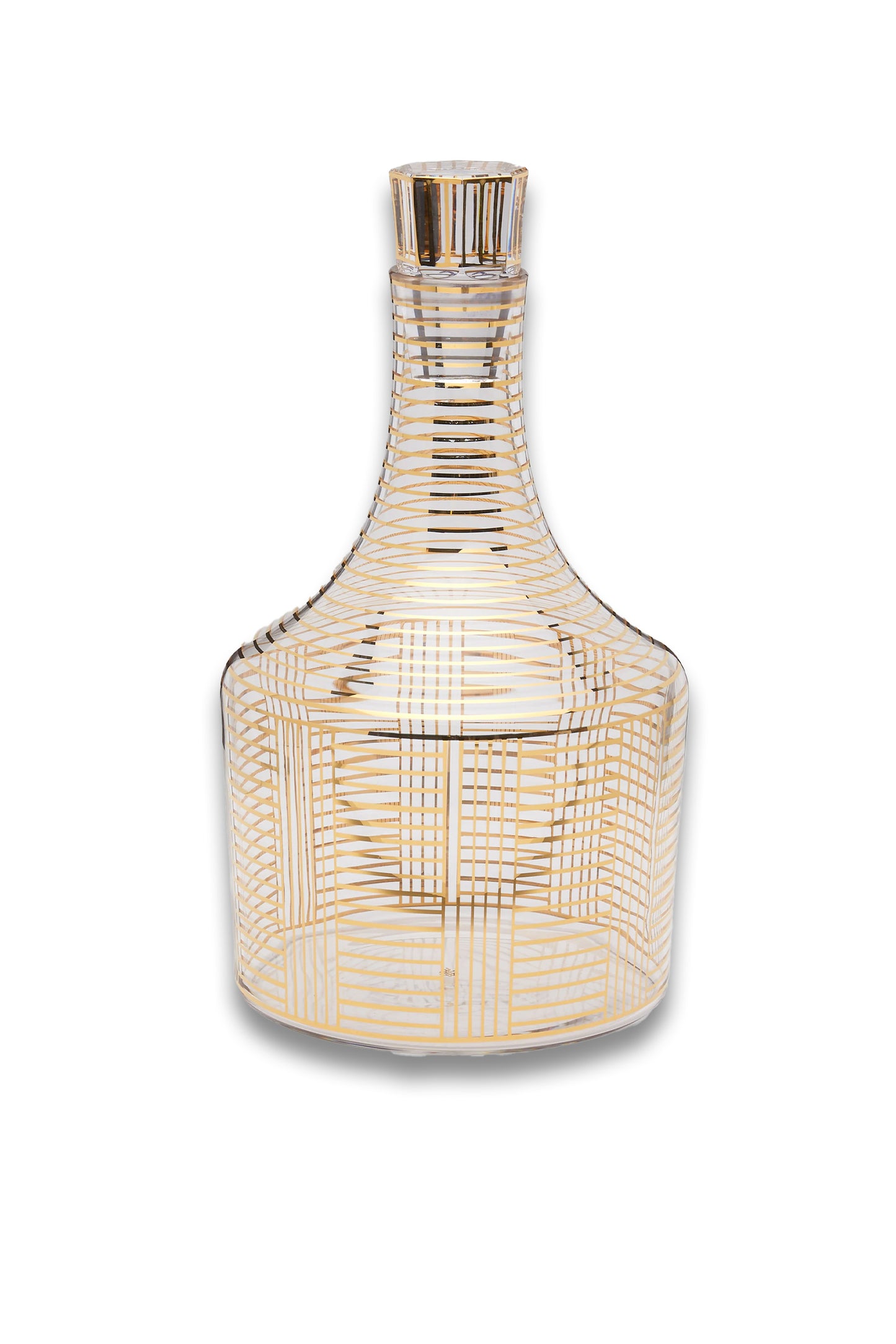 Lobmeyr Series B Hand-Painted Crystal Decanter