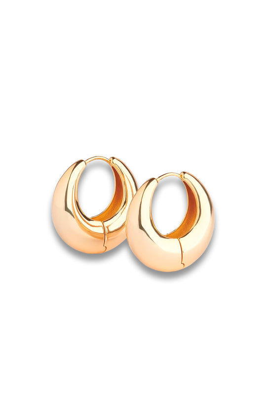 Chunky Curved Earring