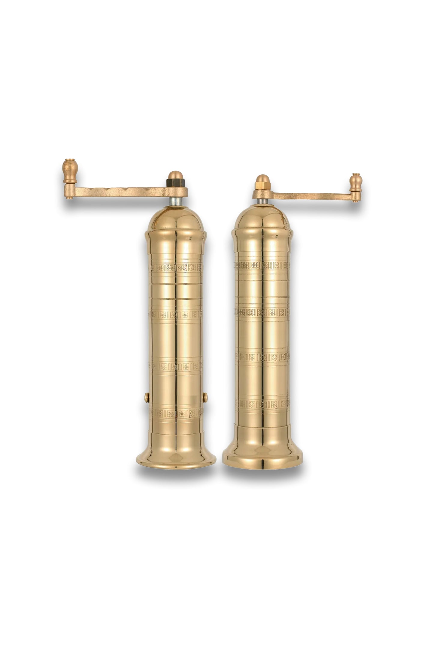 Brass Salt & Pepper Mill Set