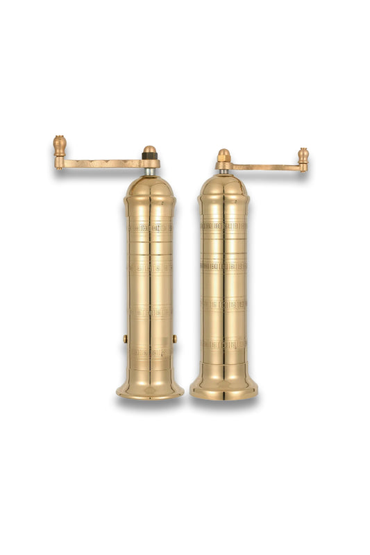 Brass Salt & Pepper Mill Set