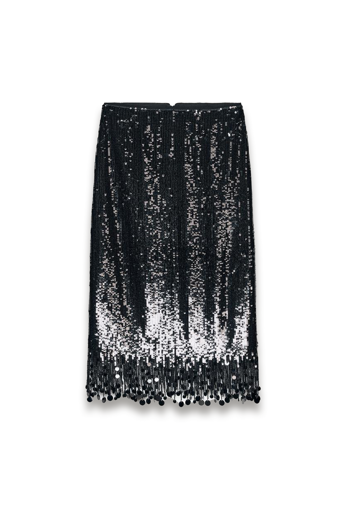 Long Sequin Skirt