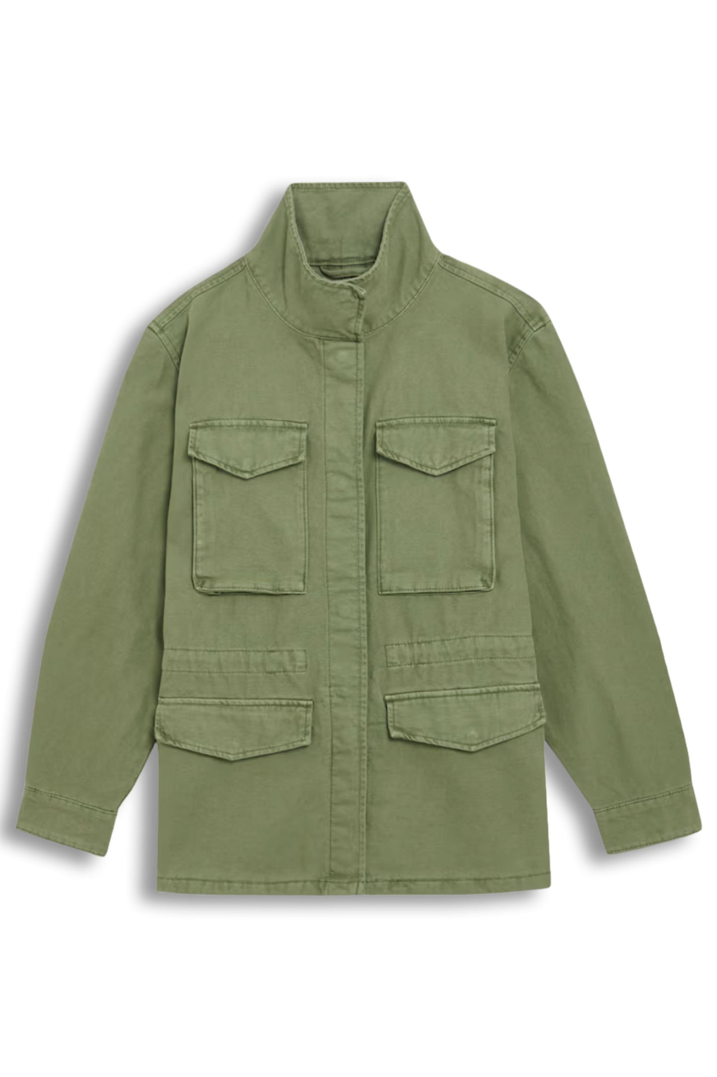 Pure Cotton Lightweight Utility Jacket