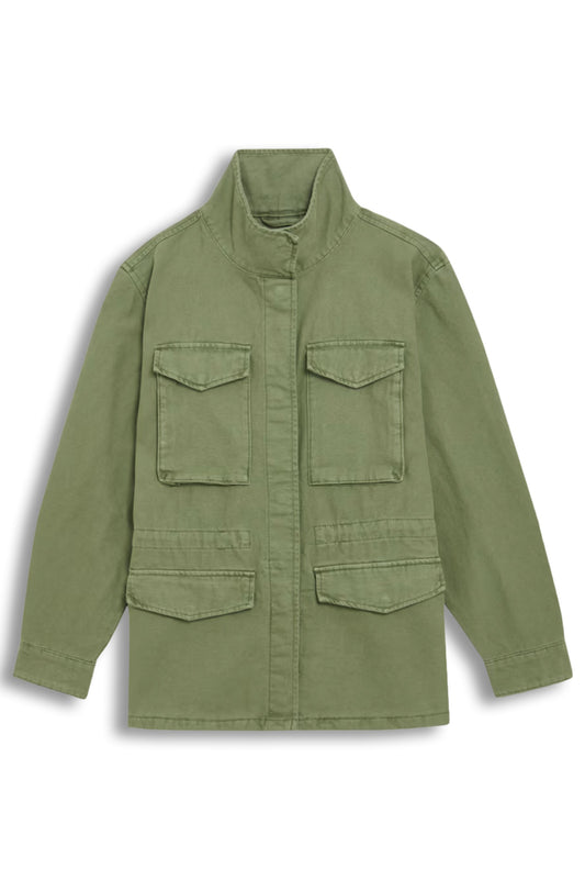 Pure Cotton Lightweight Utility Jacket
