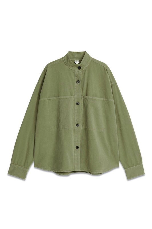 Cotton-Linen Overshirt