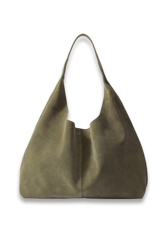 Large Suede Tote Bag