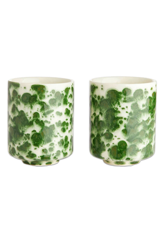 Stoneware Cups Set of 2