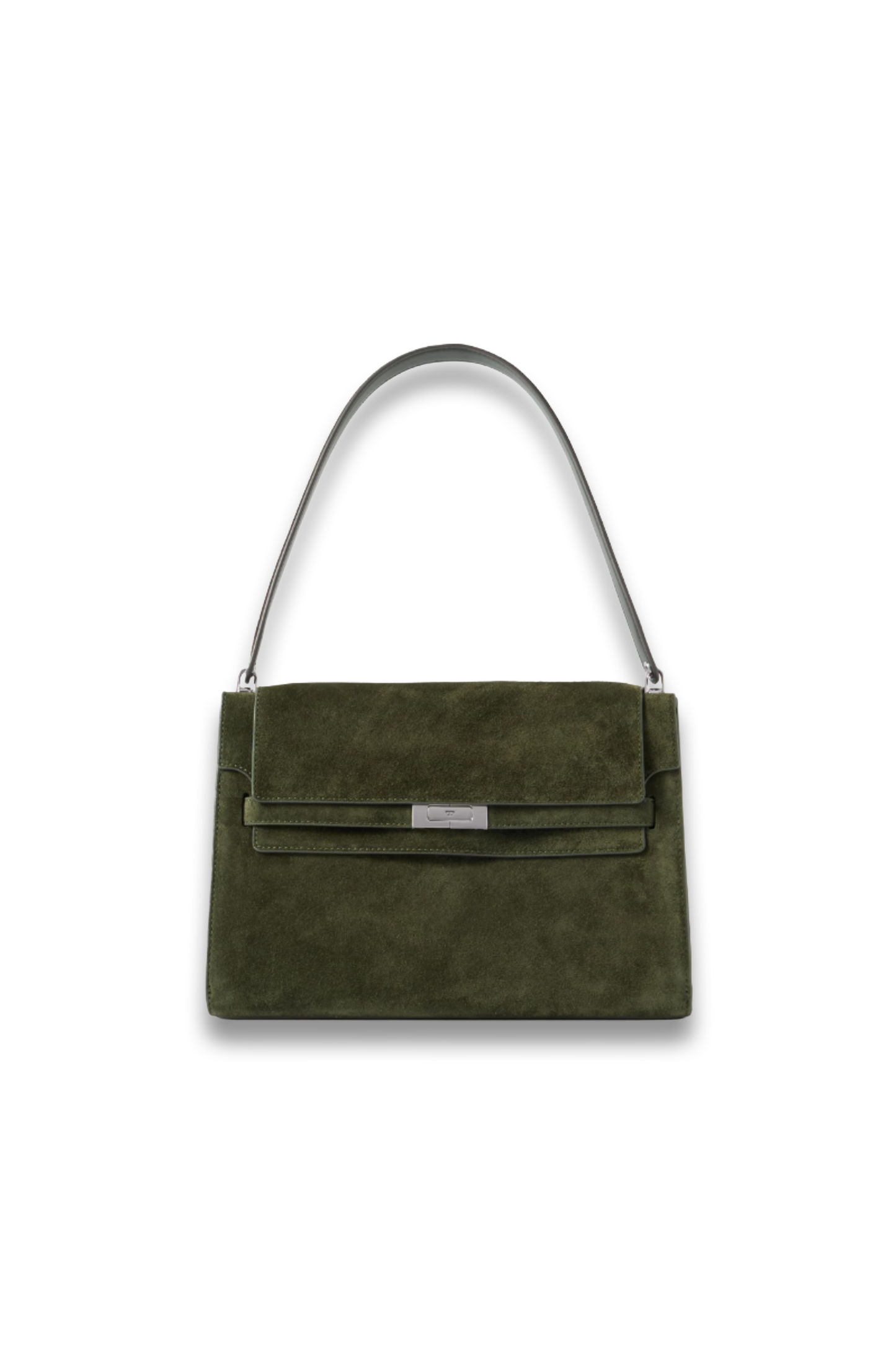 Lee Radziwill Large Suede Shoulder Bag