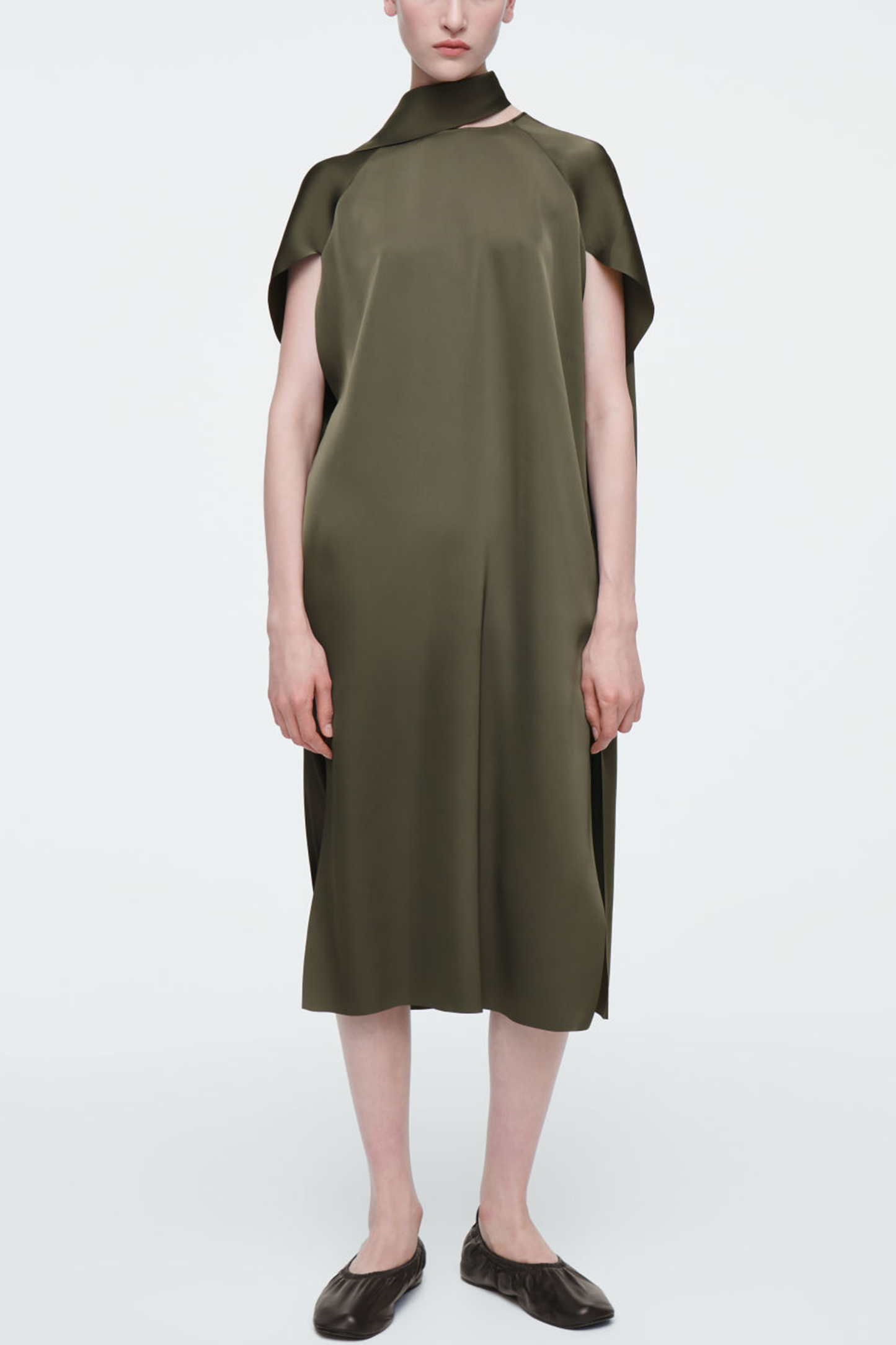 The Scarf Shift Dress