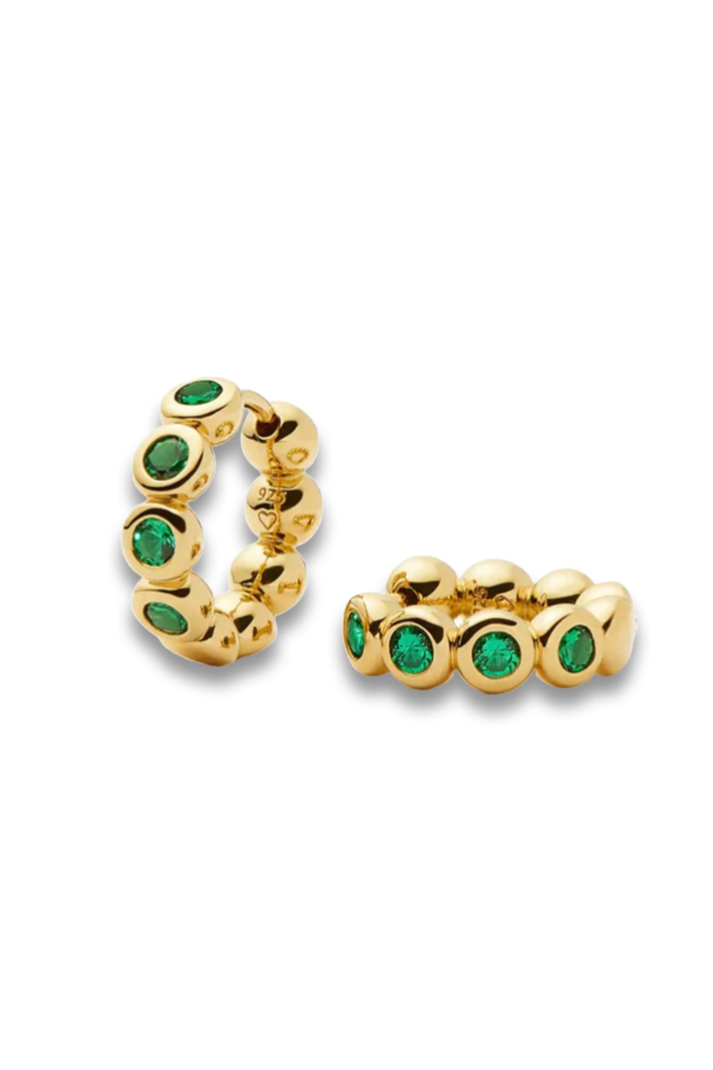 Tennis Small Hoop Earrings