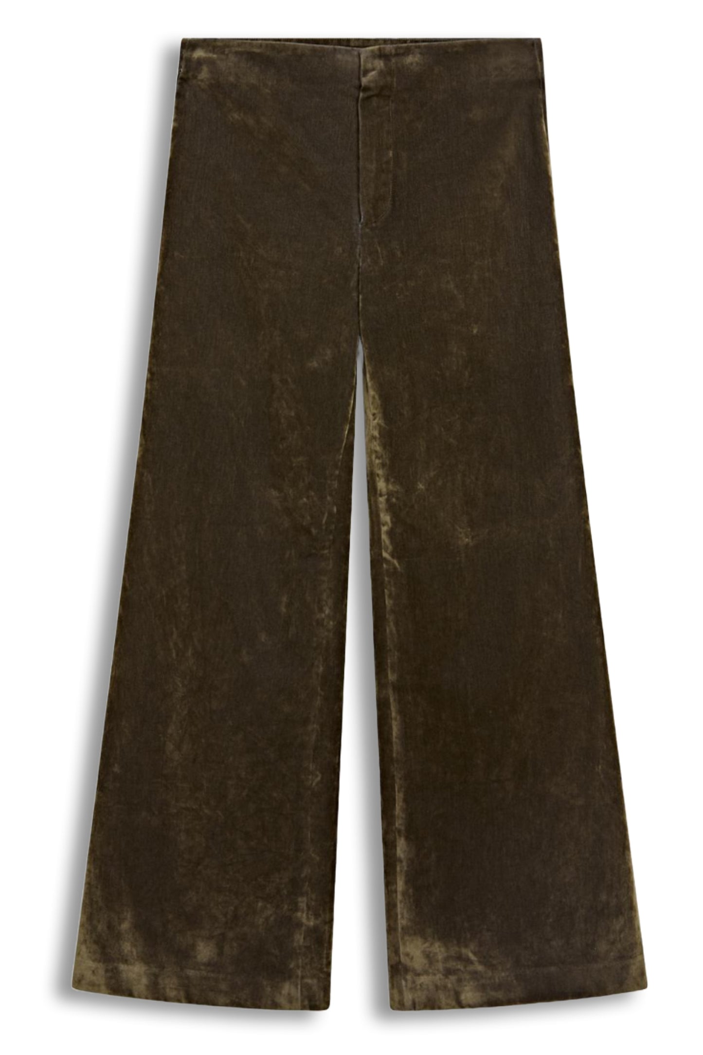 Velvet Flared Trousers - Studio