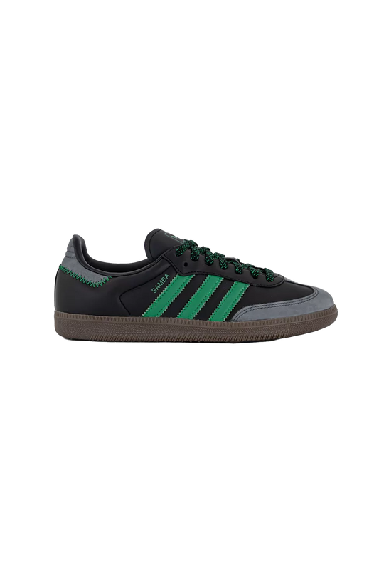 Samba Og Trainers Black Green Grey Six