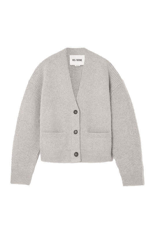Ribbed Wool Cardigan