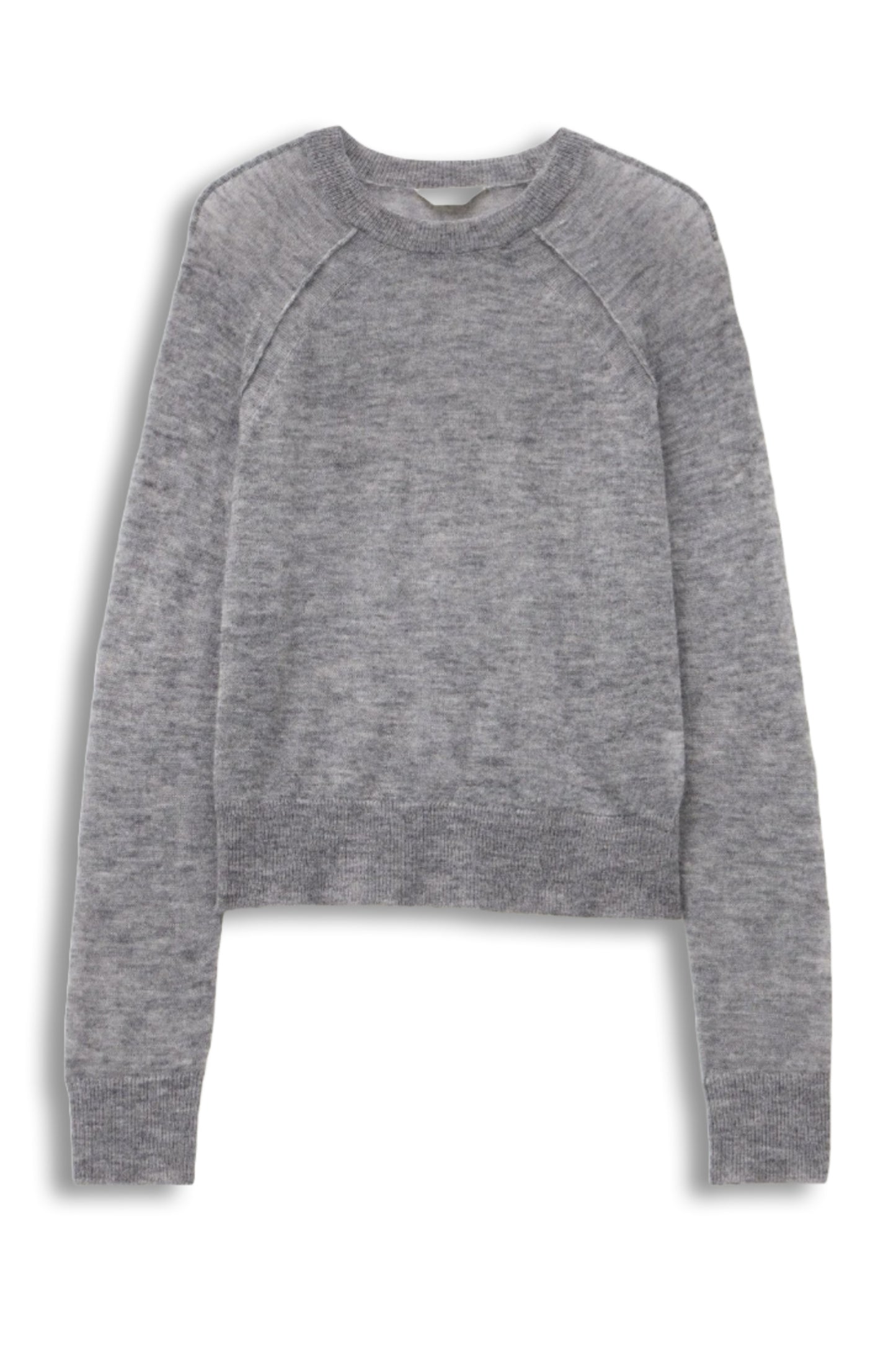 Elsie Gauzy Wool Blend Crew Jumper