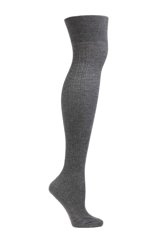 Ribbed Cashmere-blend Socks