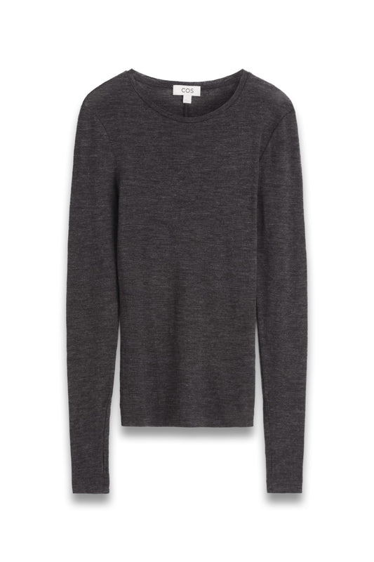 Slim Merino Wool Top