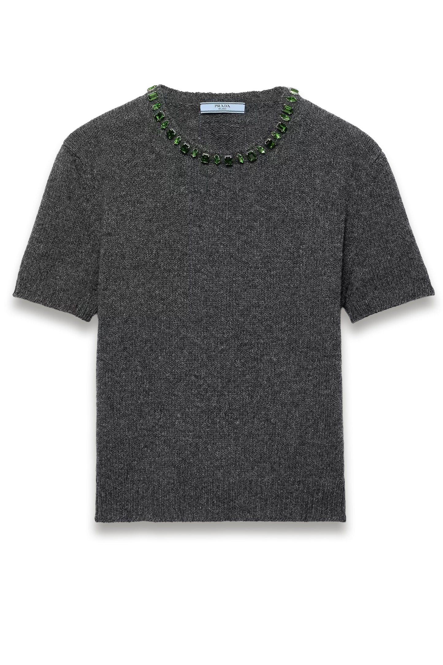 Wool and Cashmere Crew-neck Sweater