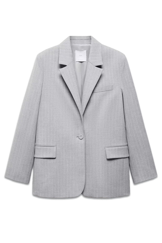 Pinstripe Suit Blazer
