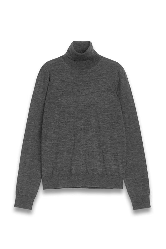 Roll-Neck Merino Jumper
