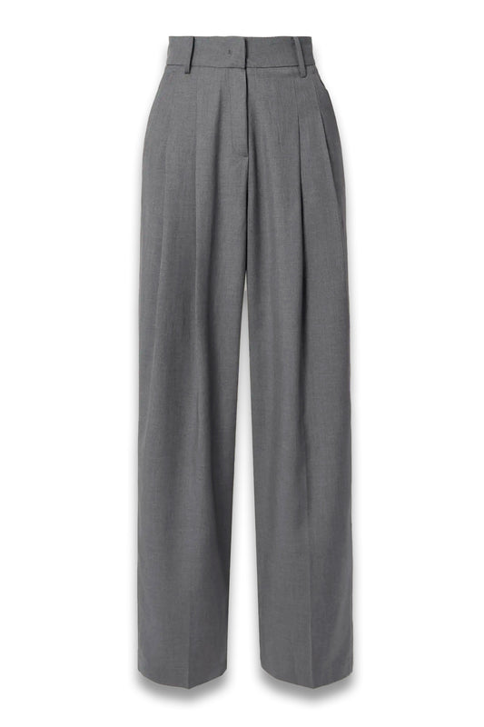 Gelso pleated TENCEL-blend straight-leg pants