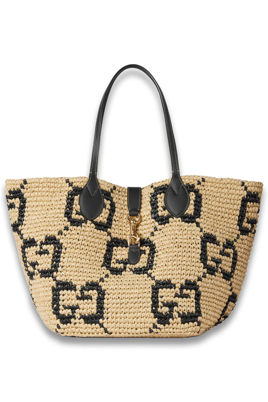 Woven Medium Tote Bag