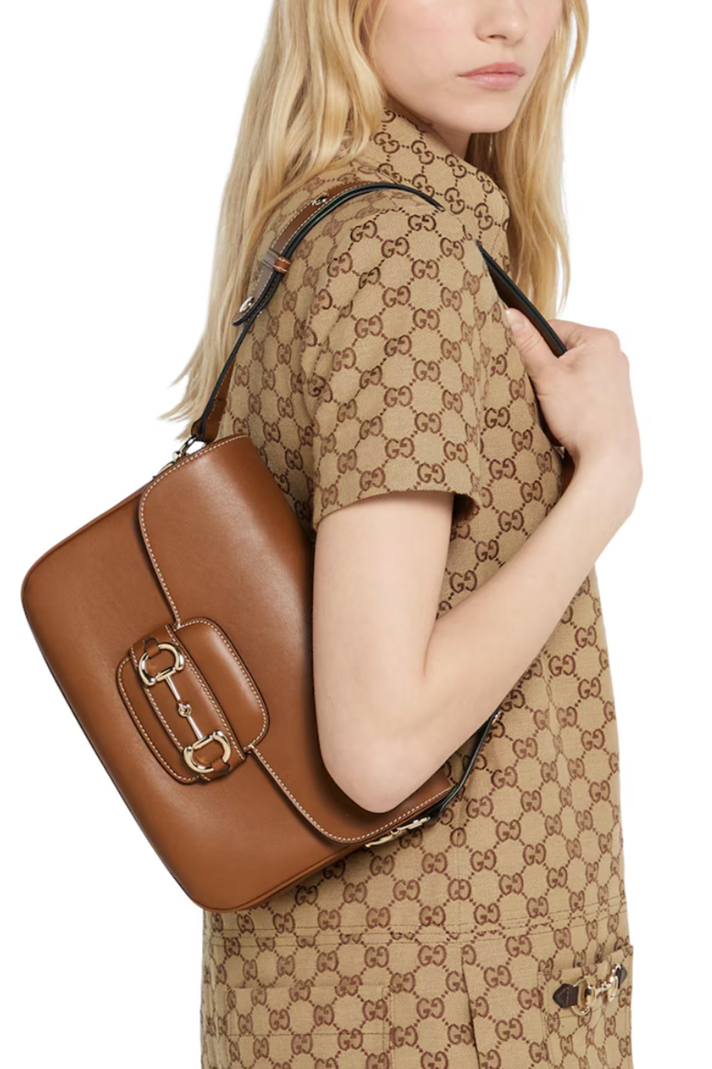 Horsebit 1955 Soft Medium Shoulder Bag
