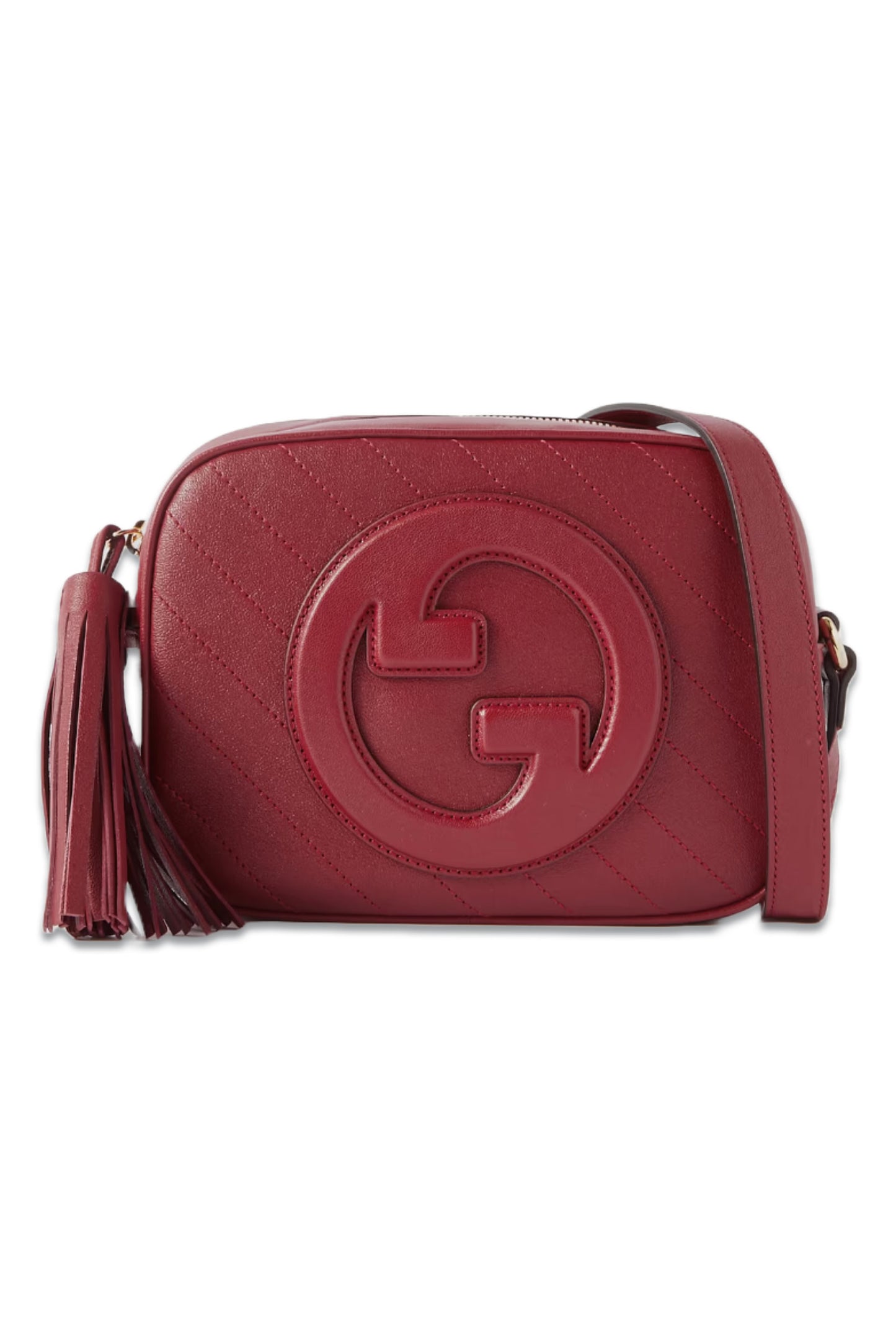 Blondie Red Sakai Leather Shoulder Bag