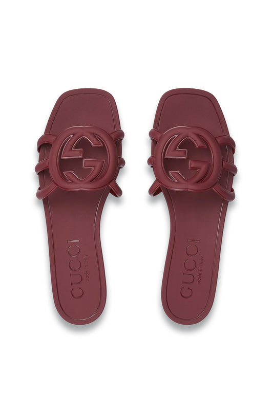 Women's Interlocking G Slide Sandal