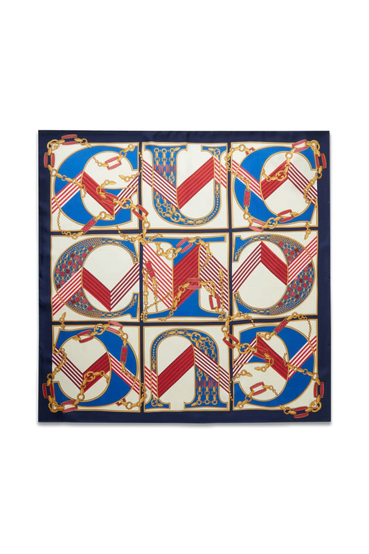 Printed Silk-twill Scarf