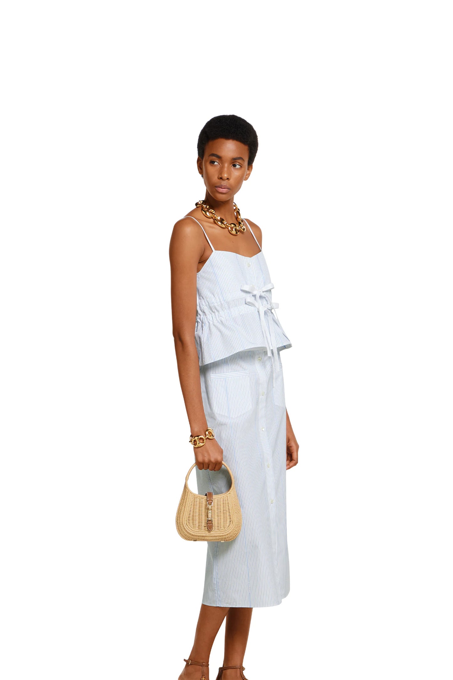 Jackie 1961 Wicker Small Bag