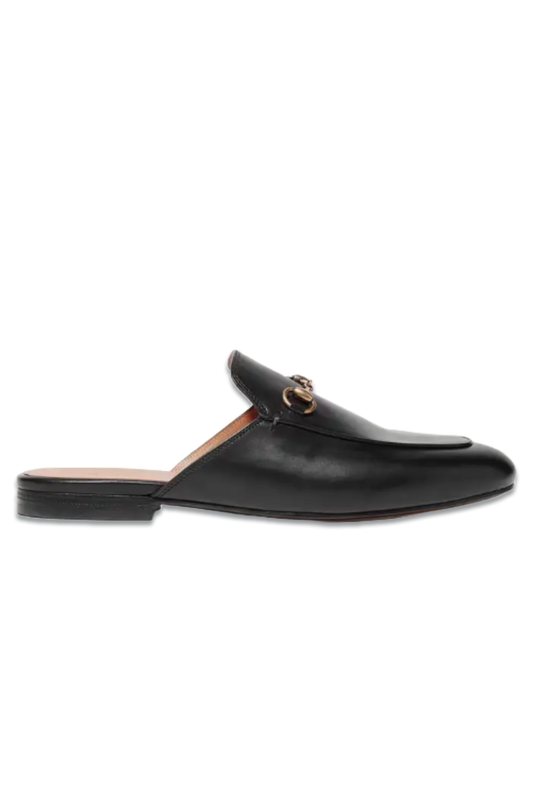 Princetown Horsebit-Detailed Leather Slippers
