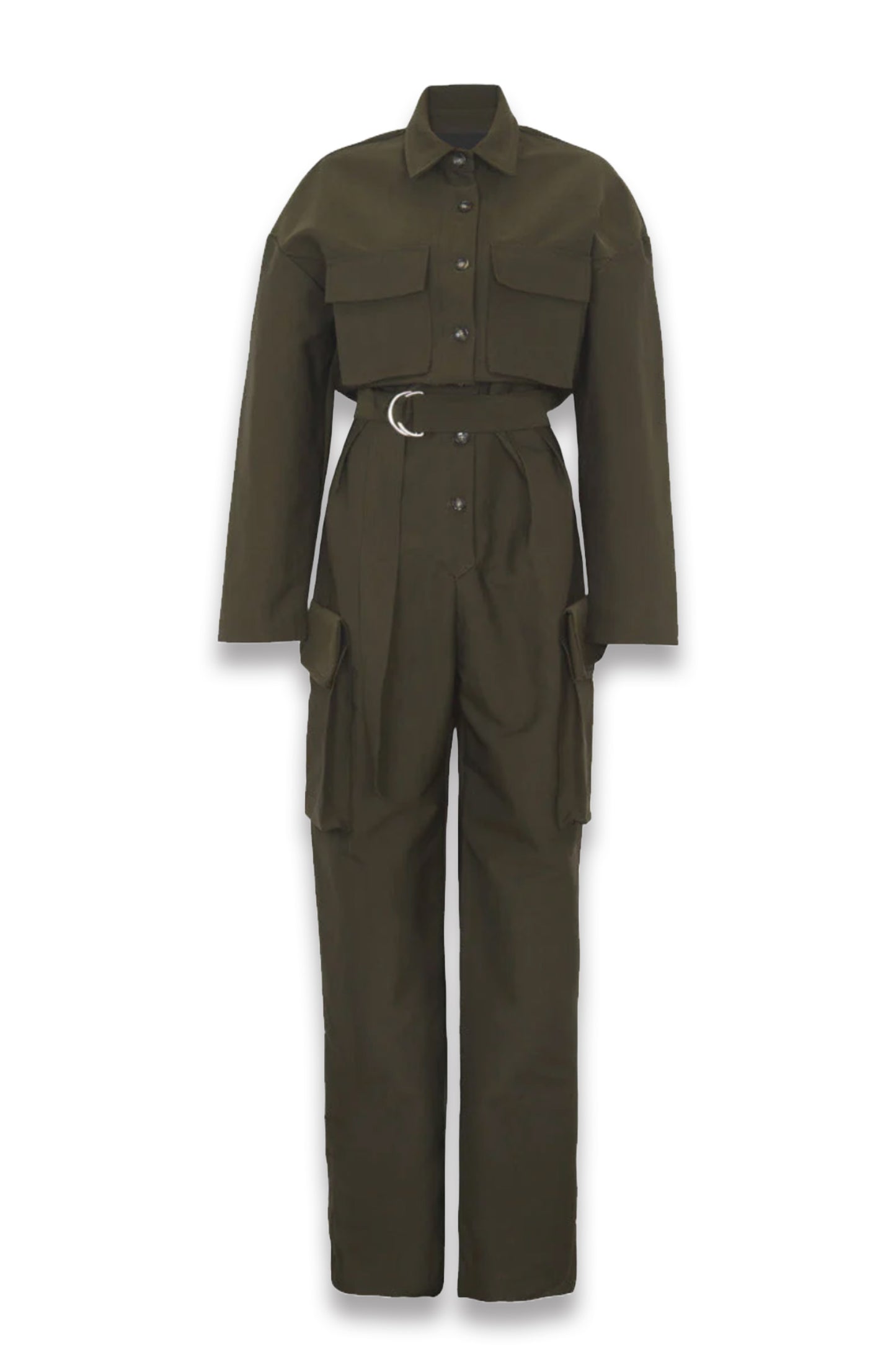 Linda Jumpsuit Dark Olive