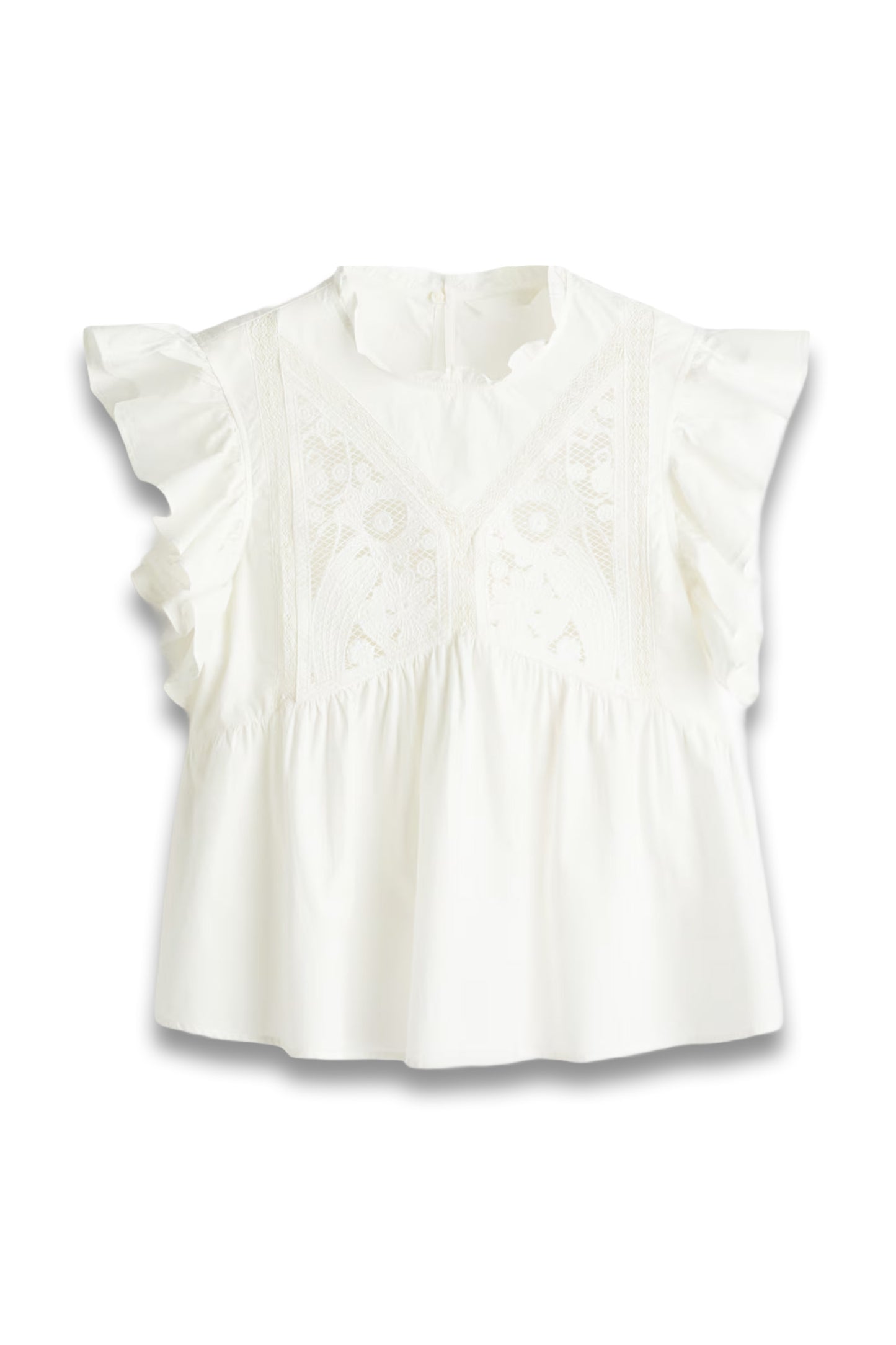 Embroidered Cotton Blouse