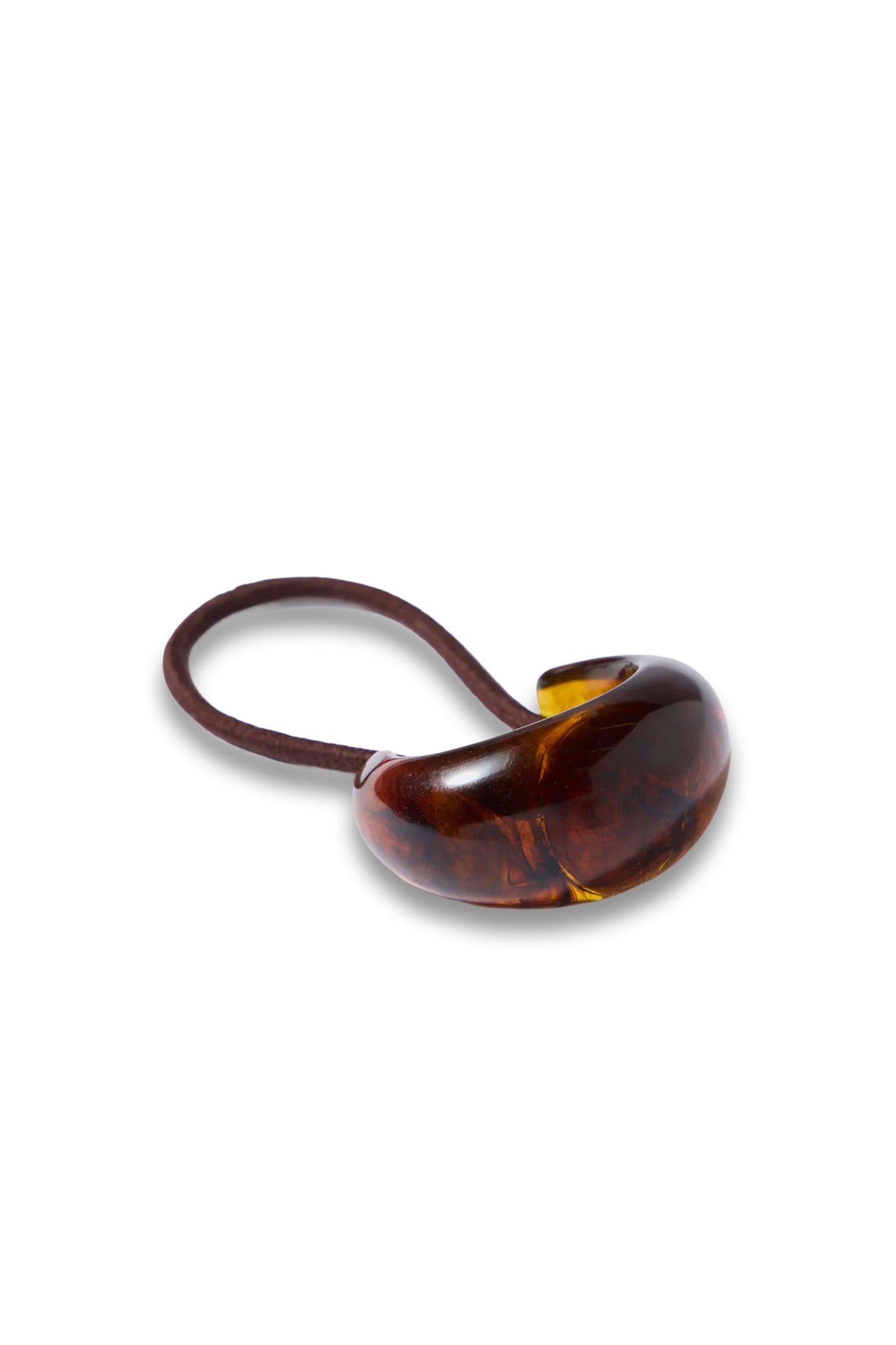 Brown Resin Hair Band
