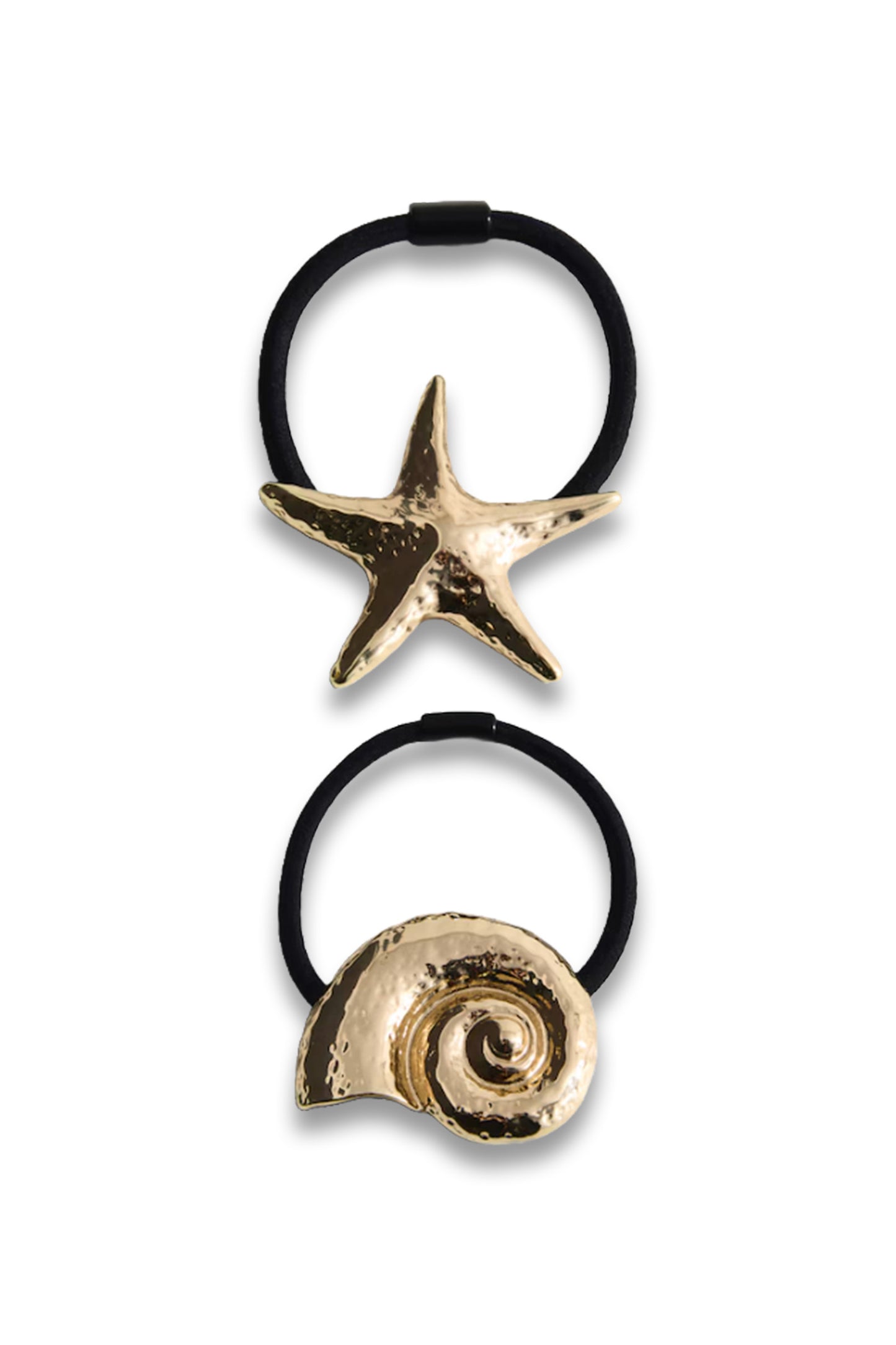Set Of Marine-Design Hair Bands
