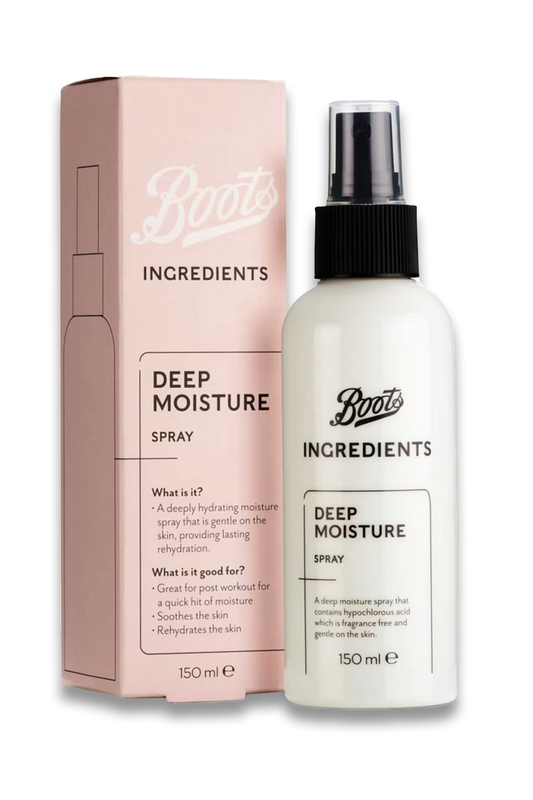 Boots Ingredients Deep Moisture Spray 150ml