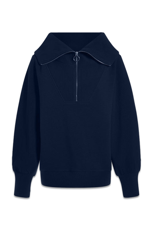 Vine Half-Zip Pullover Navy