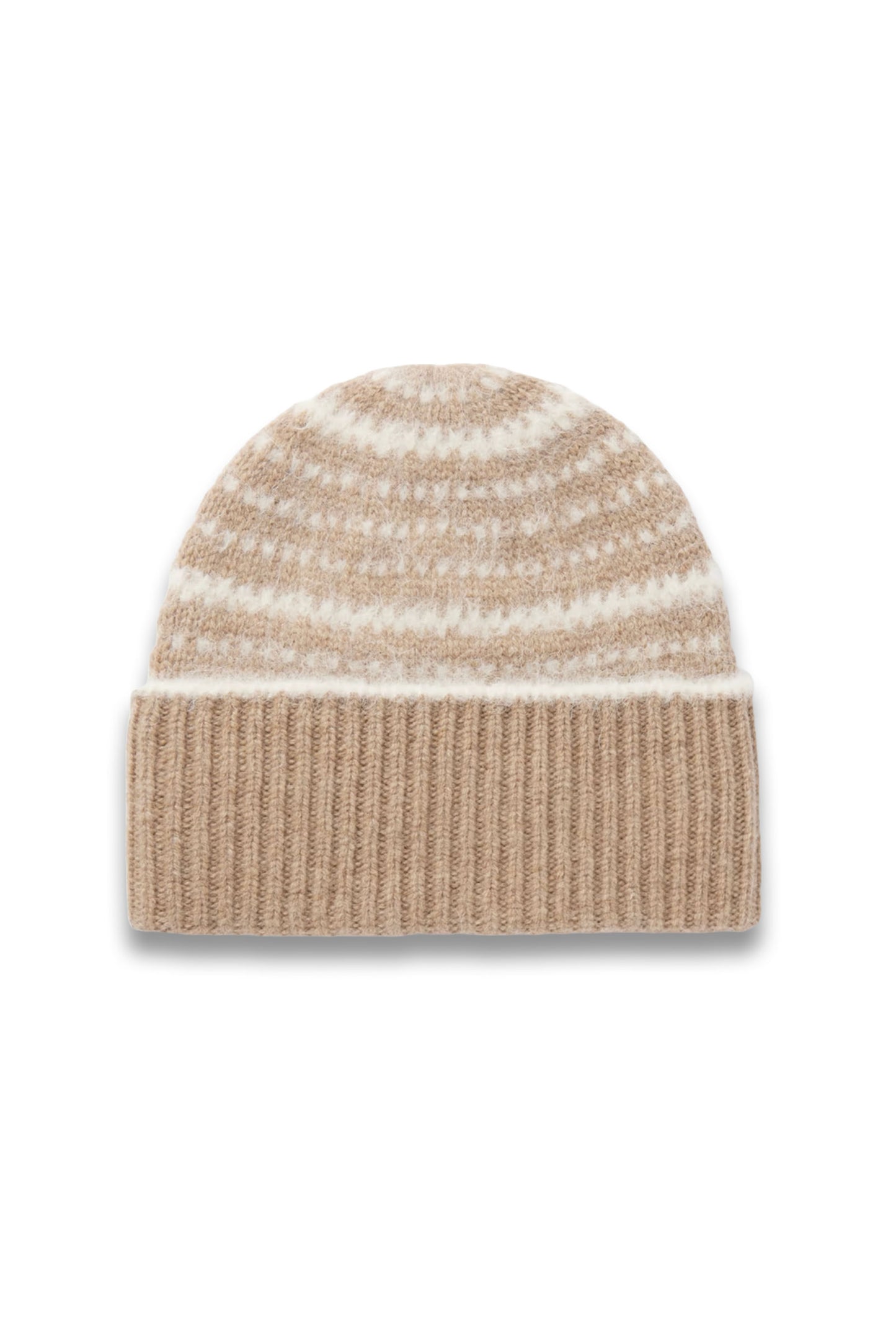 Intarsia Wool Beanie