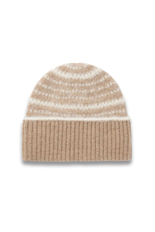 Intarsia Wool Beanie