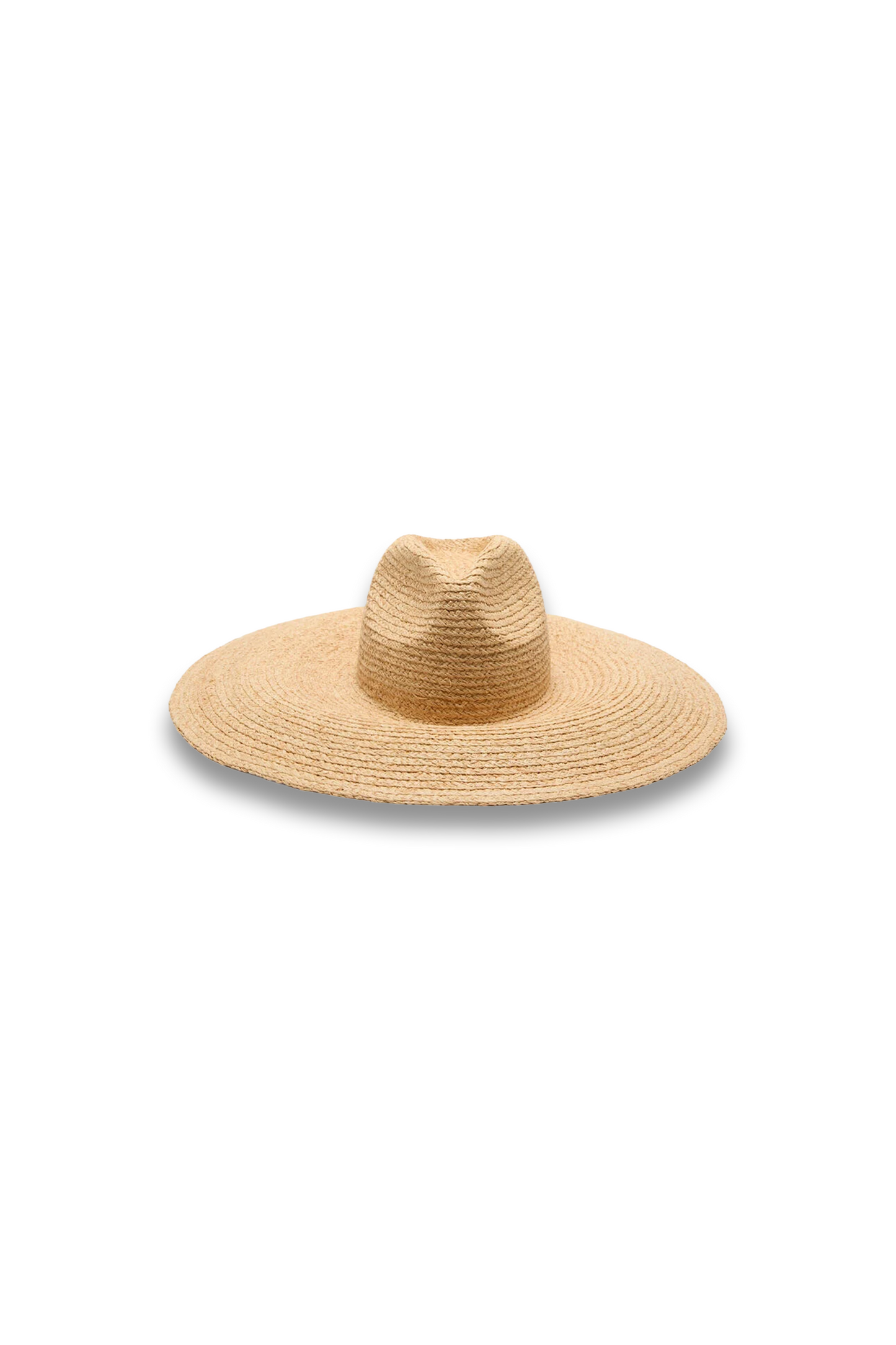 Neutral Oversized Straw Hat