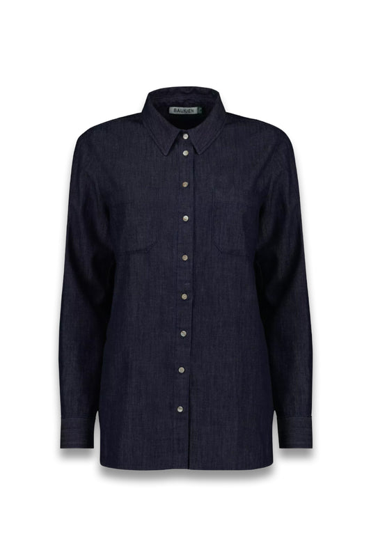 Hattie Long Sleeve Denim Shirt