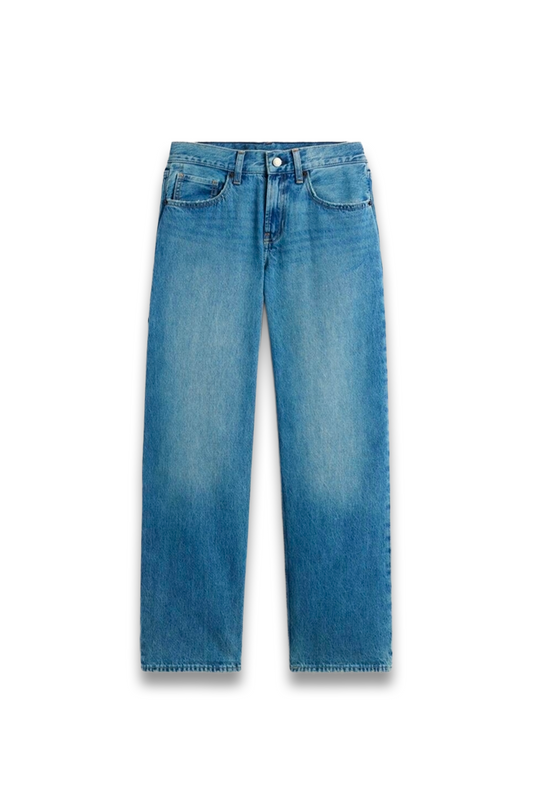 The ’90s Low-Rise Loose Jeans - Light Wash