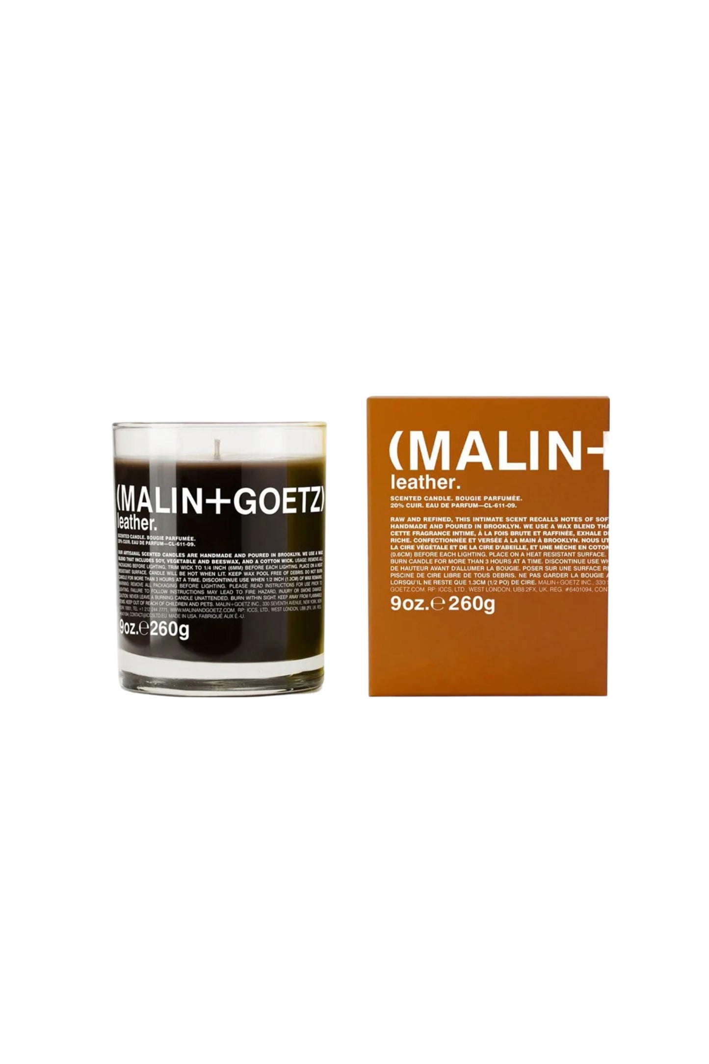 Leather Scented Candle