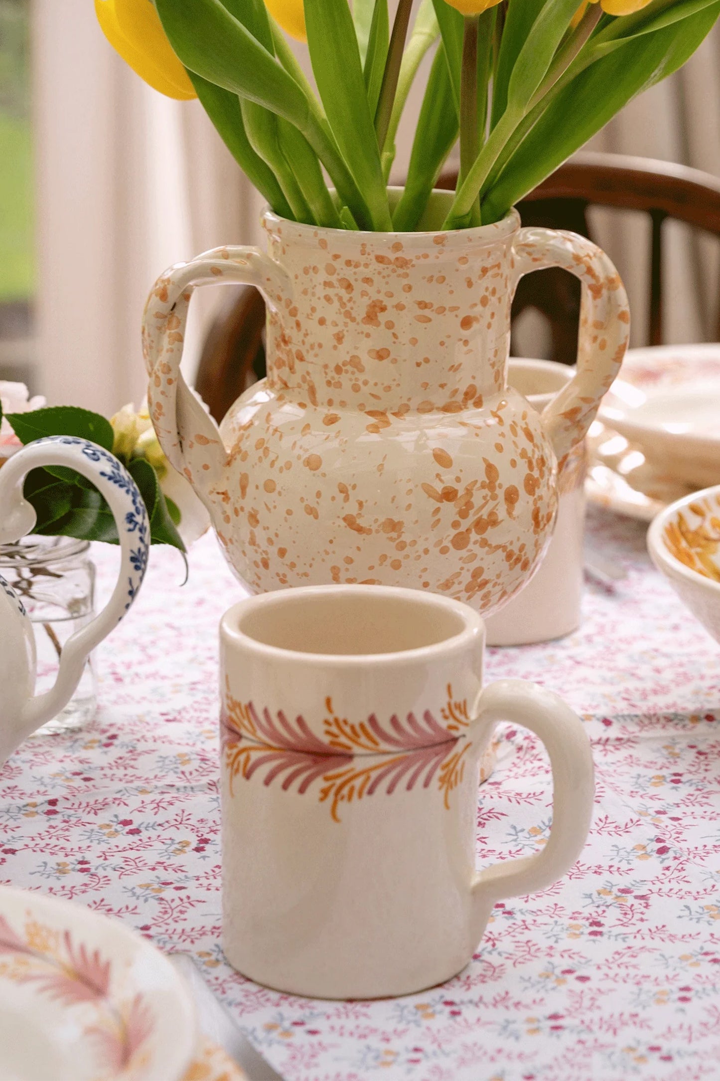 Heather Breakfast Mug