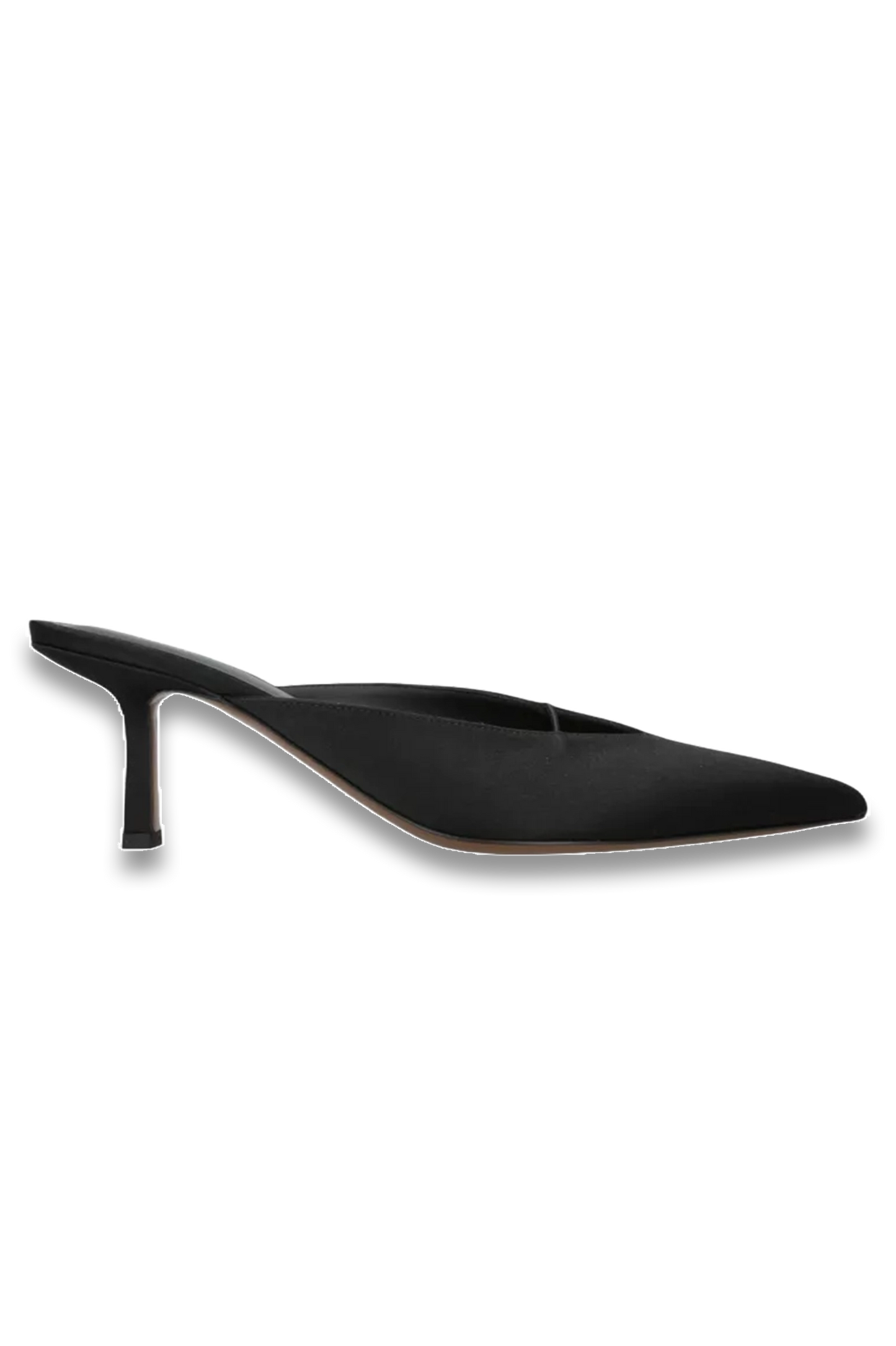 Matar Heeled Woven Mules