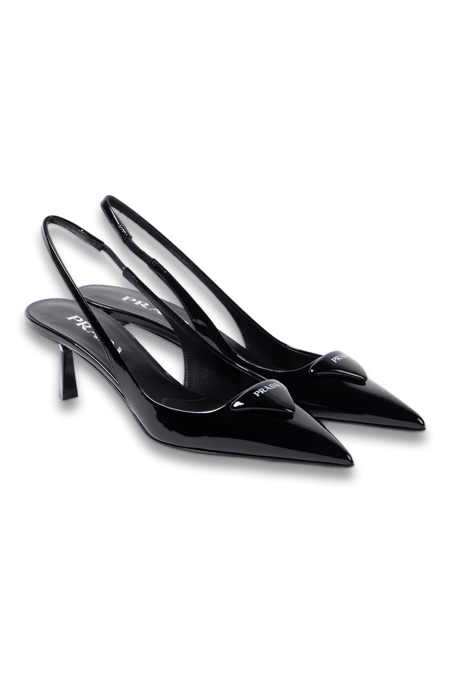 Leather Slingback Pumps