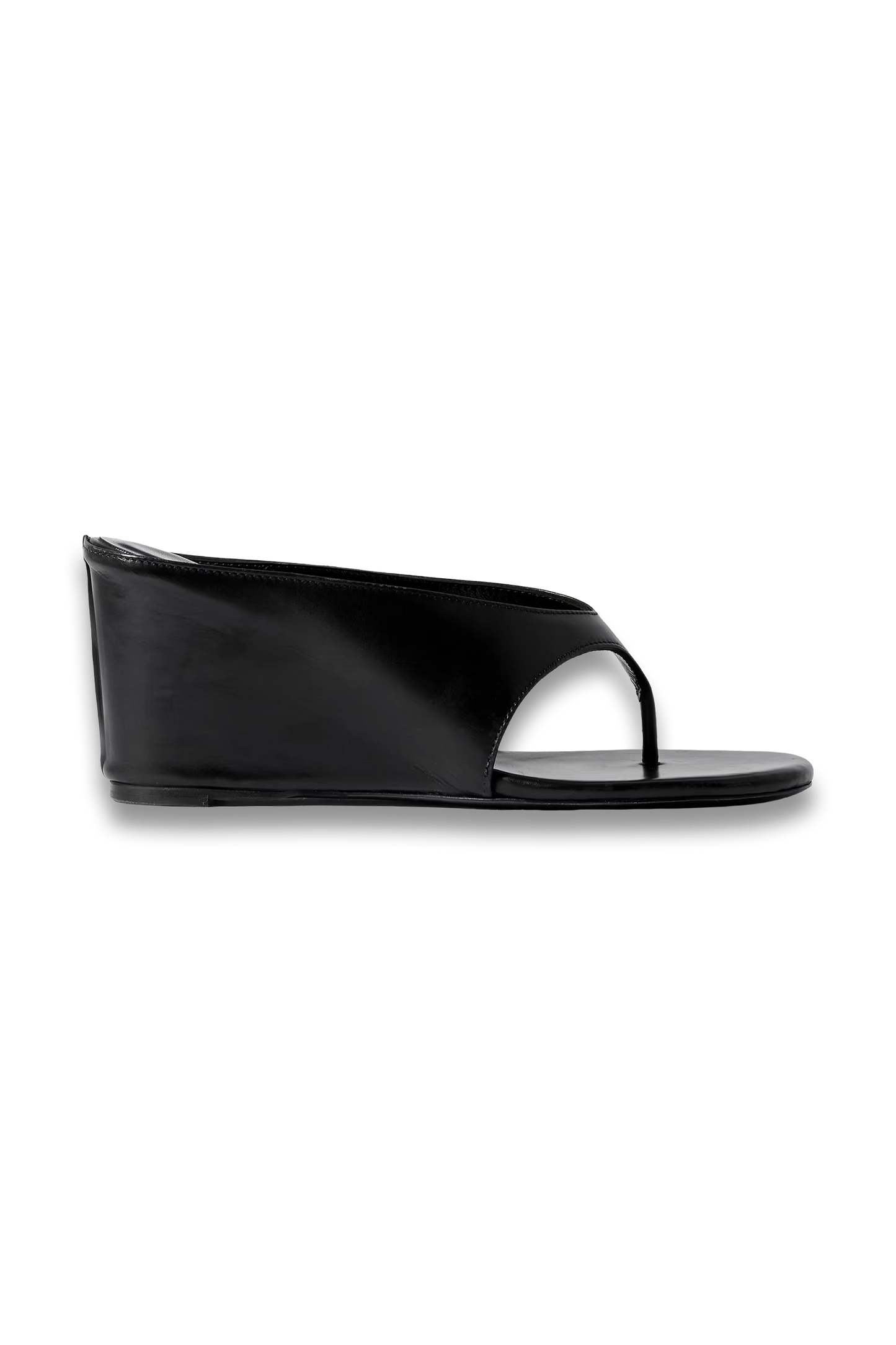 Yaga Leather Wedge Sandals