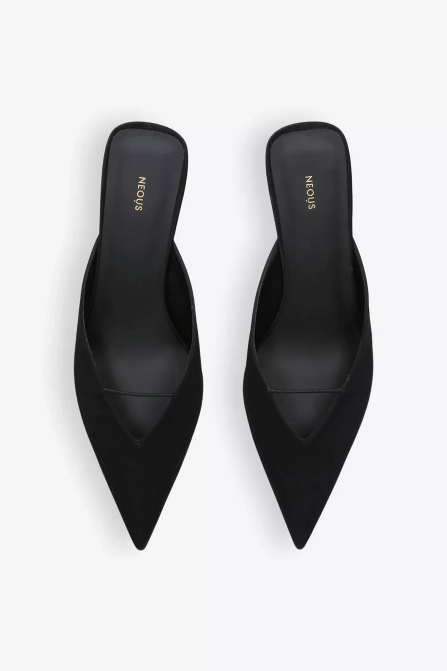 Matar Heeled Woven Mules
