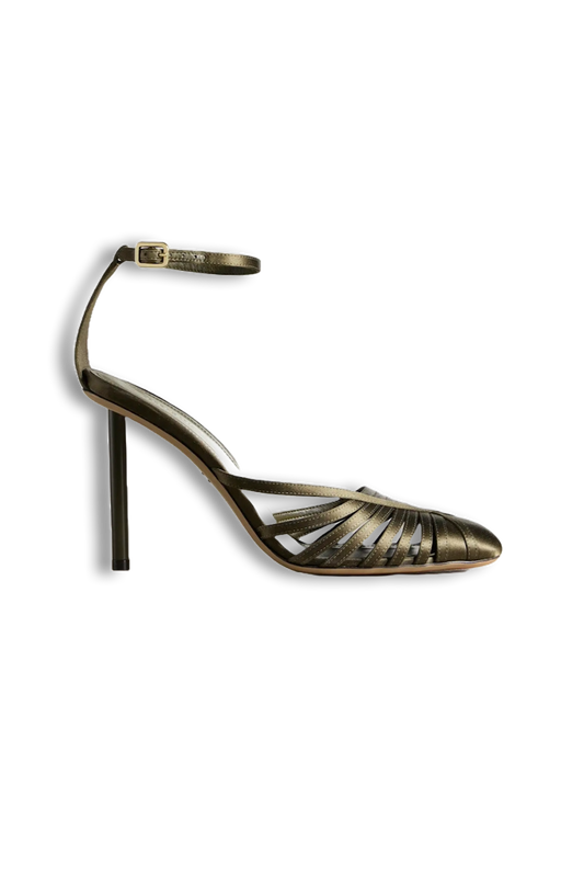 Ermelia 95 Satin Point-toe Pumps