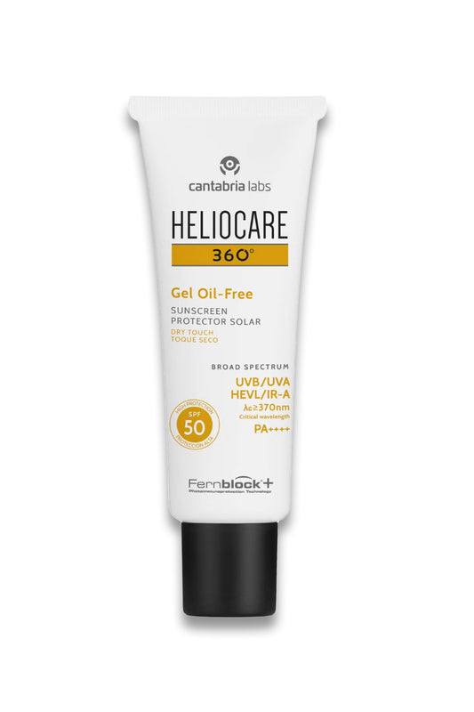Heliocare 360° Oil-Free Gel Sunscreen Protector Original SPF 50 50ml
